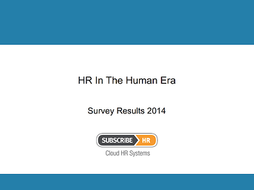 Subscribe-HR: HR In The Human Era Survey