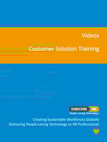 Subscribe-HR Resources Videos Customer Solution Training