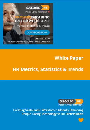 Subscribe-HR White Paper HR Metrics Statistics Trends