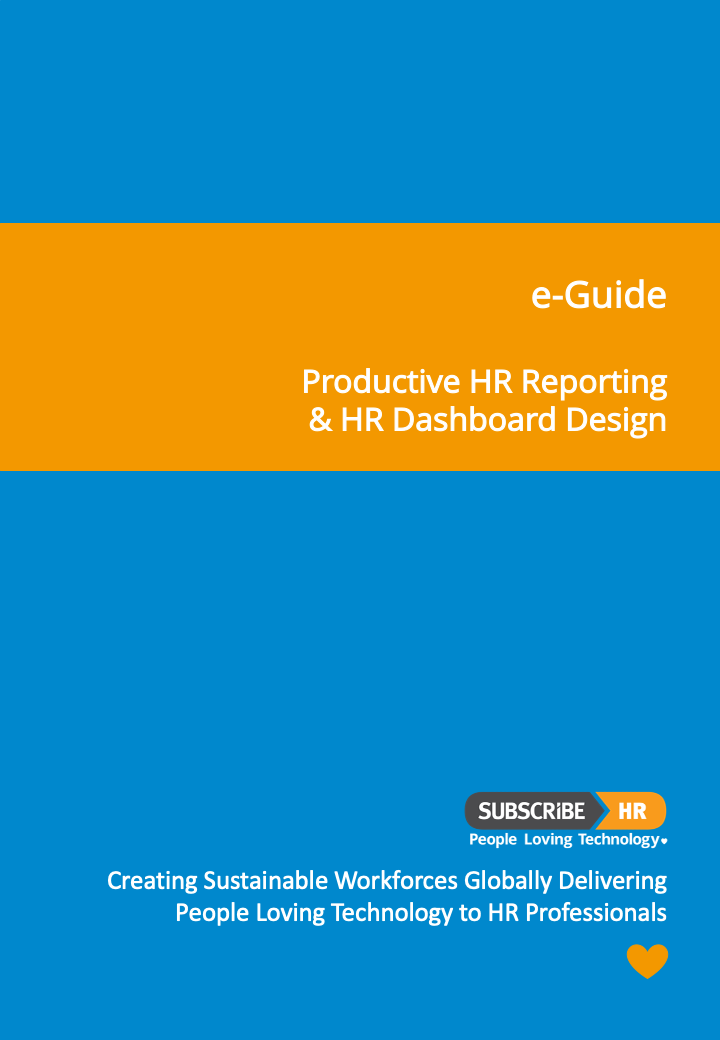 Subscribe-HR eGuide Designing Dashboards for Productive HR Reporting