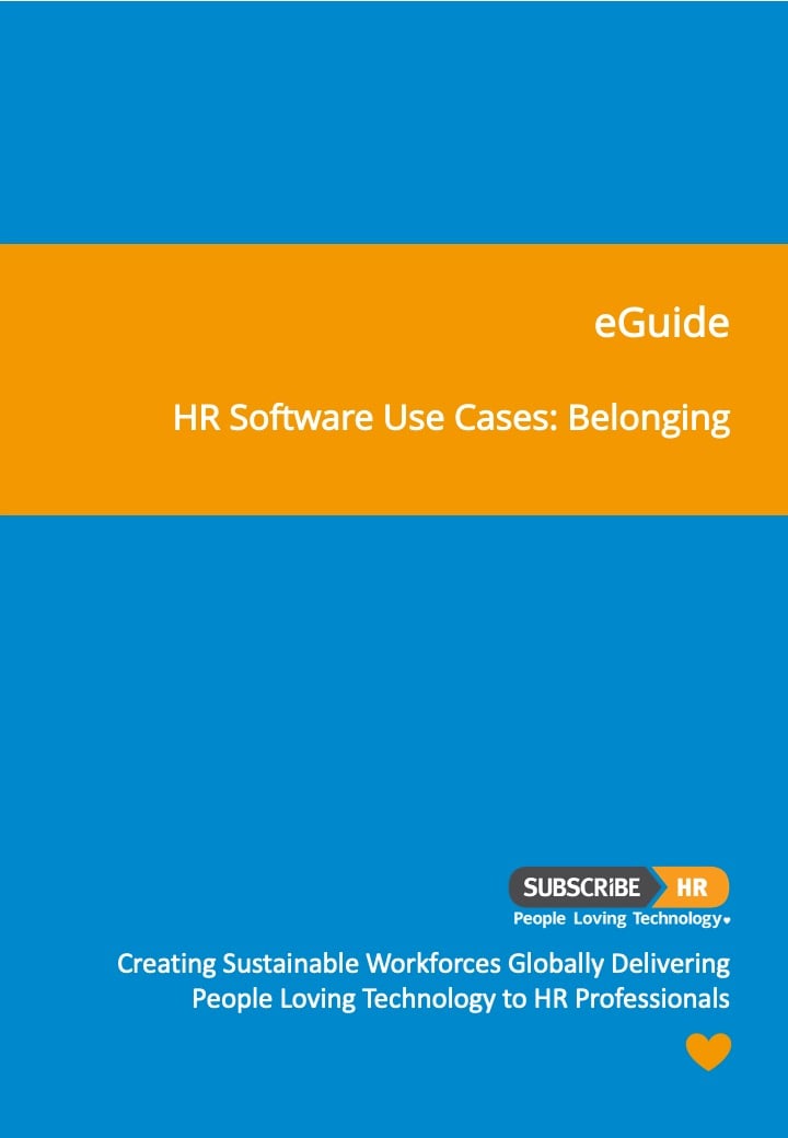 Subscribe-HR eGuide Use Case Belonging