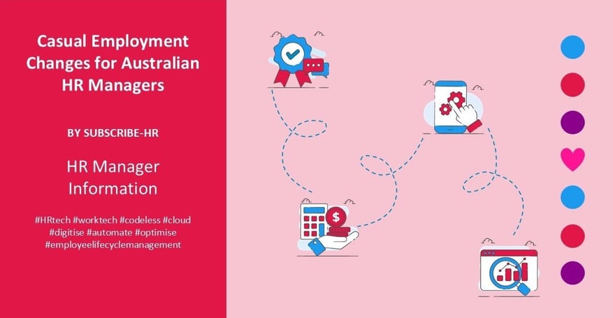 casual employment changes HR australia
