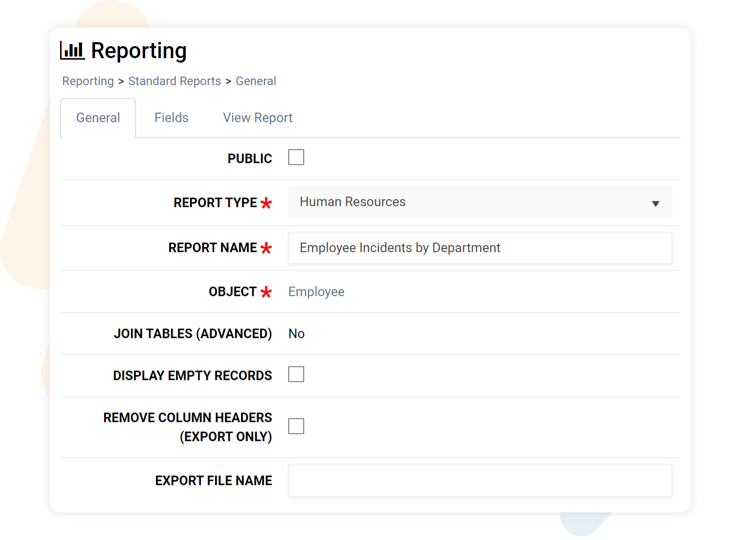 Reporting HR Software